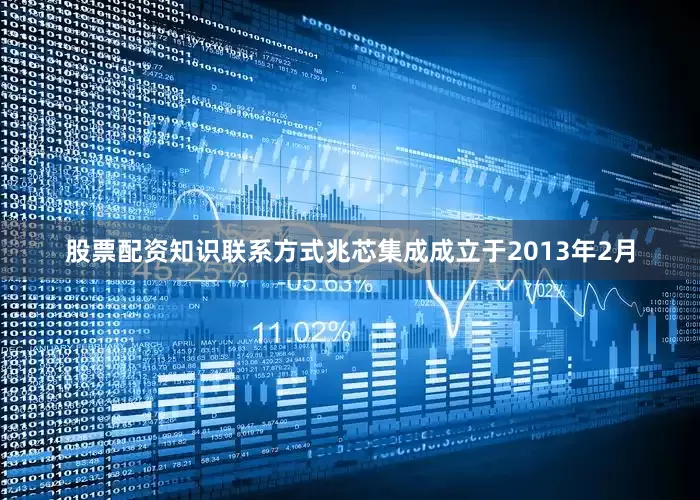 股票配资知识联系方式兆芯集成成立于2013年2月