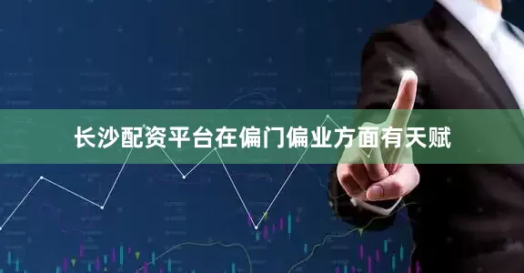 长沙配资平台在偏门偏业方面有天赋