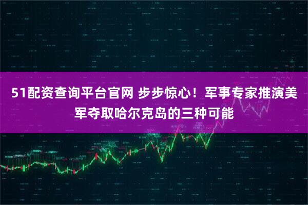 51配资查询平台官网 步步惊心！军事专家推演美军夺取哈尔克岛的三种可能