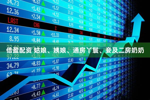 倍盈配资 姑娘、姨娘、通房丫鬟、妾及二房奶奶